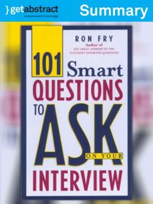 cover image of 101 Smart Questions to Ask on Your Interview (Summary)